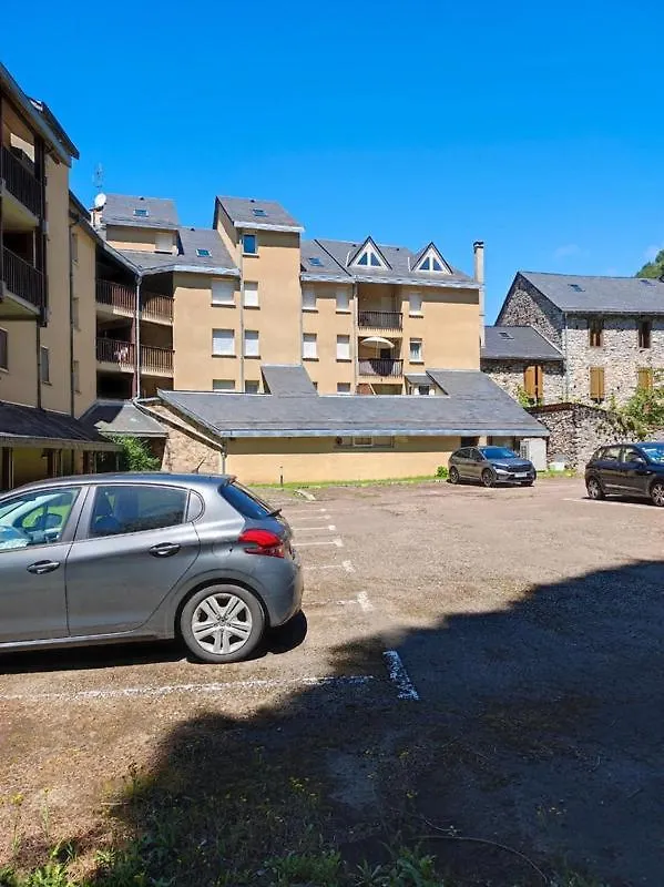 Grand Studio Balcon Parking Prive Aulus Les Bains Frankrijk