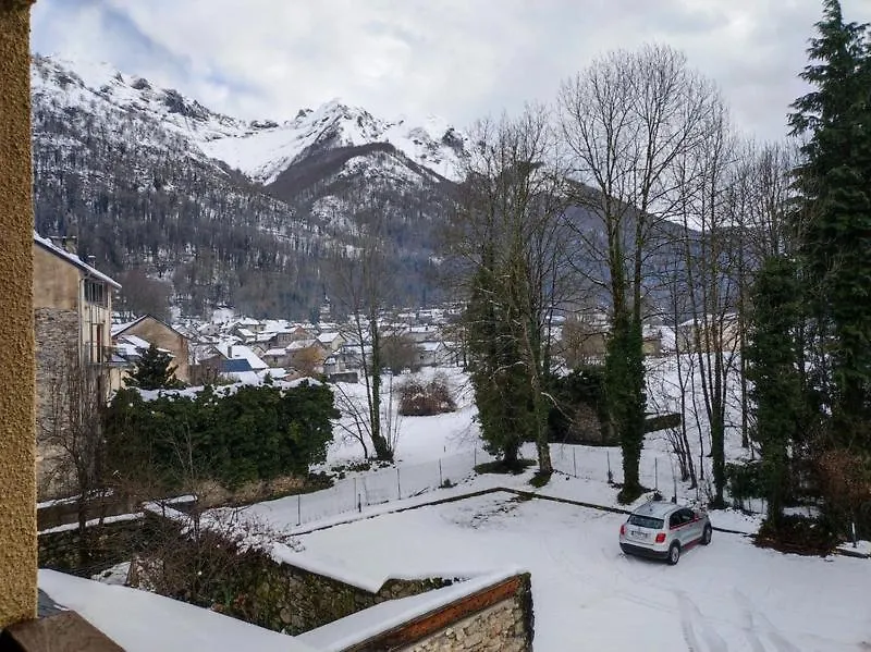 Grand Studio Balcon Parking Prive Aulus Les Bains Frankrijk