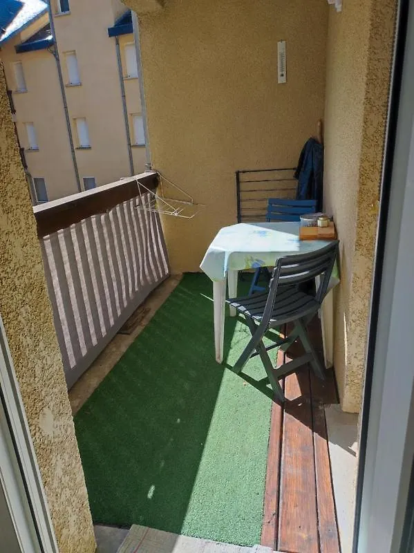 Grand Studio Balcon Parking Prive Aulus Les Bains Appartement Aulus-les-Bains